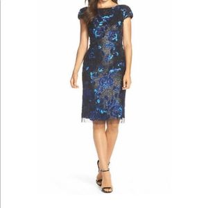 Vera Wang Sequin formal dress